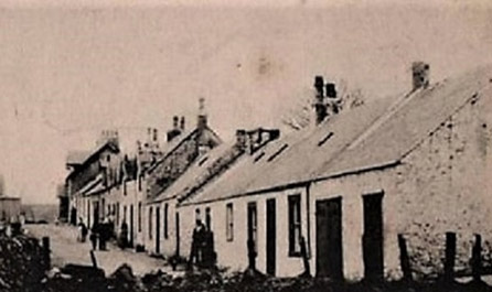 Typical Miners Cottages - Back Row