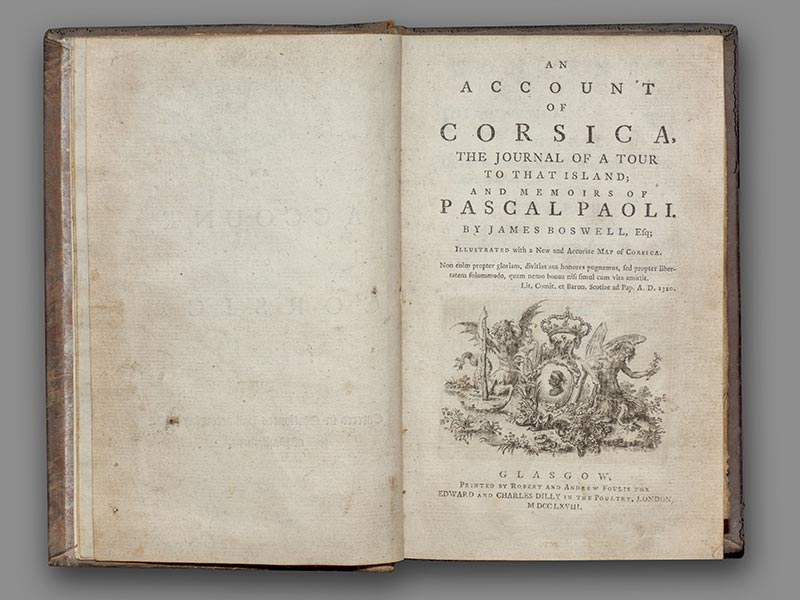 An Account of Corsica