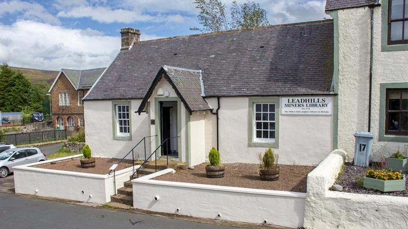 Leadhills Miner's Library Exterior