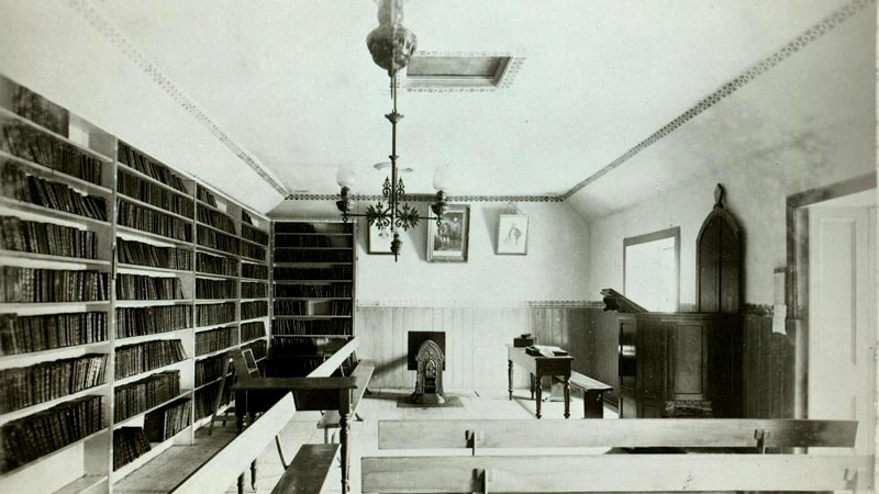 Leadhills Miners' Library Interior