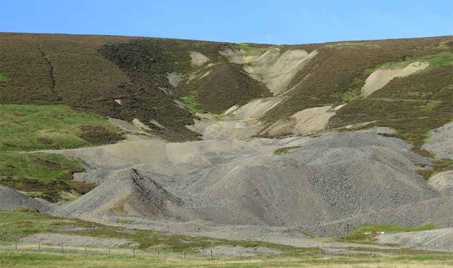 Lady Manner’s Scar where the famous Susanna Vein was worked